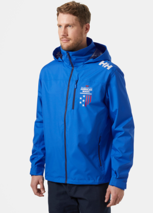 HELLY HANSEN | Am Crew 2.0 Hooded Mavi Erkek Mont